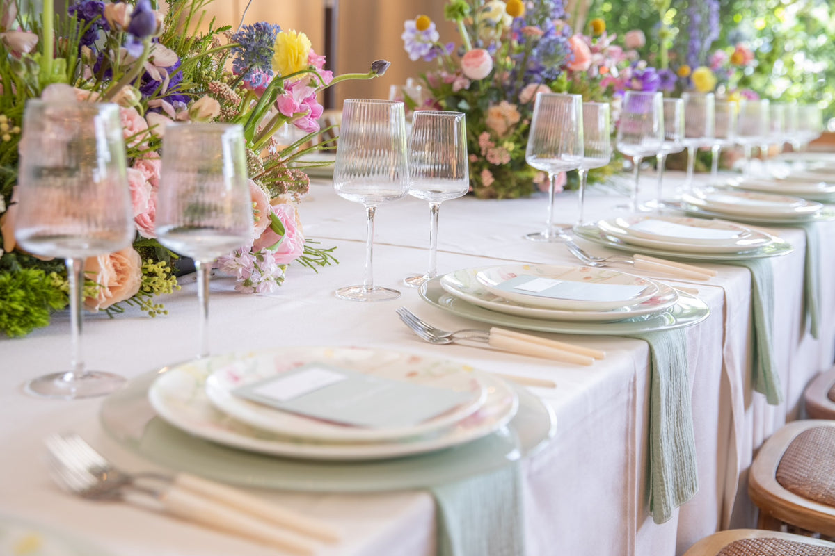 Clear Optic Glassware Soirée8