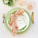 Load image into Gallery viewer, Green Tulip Dinnerware

