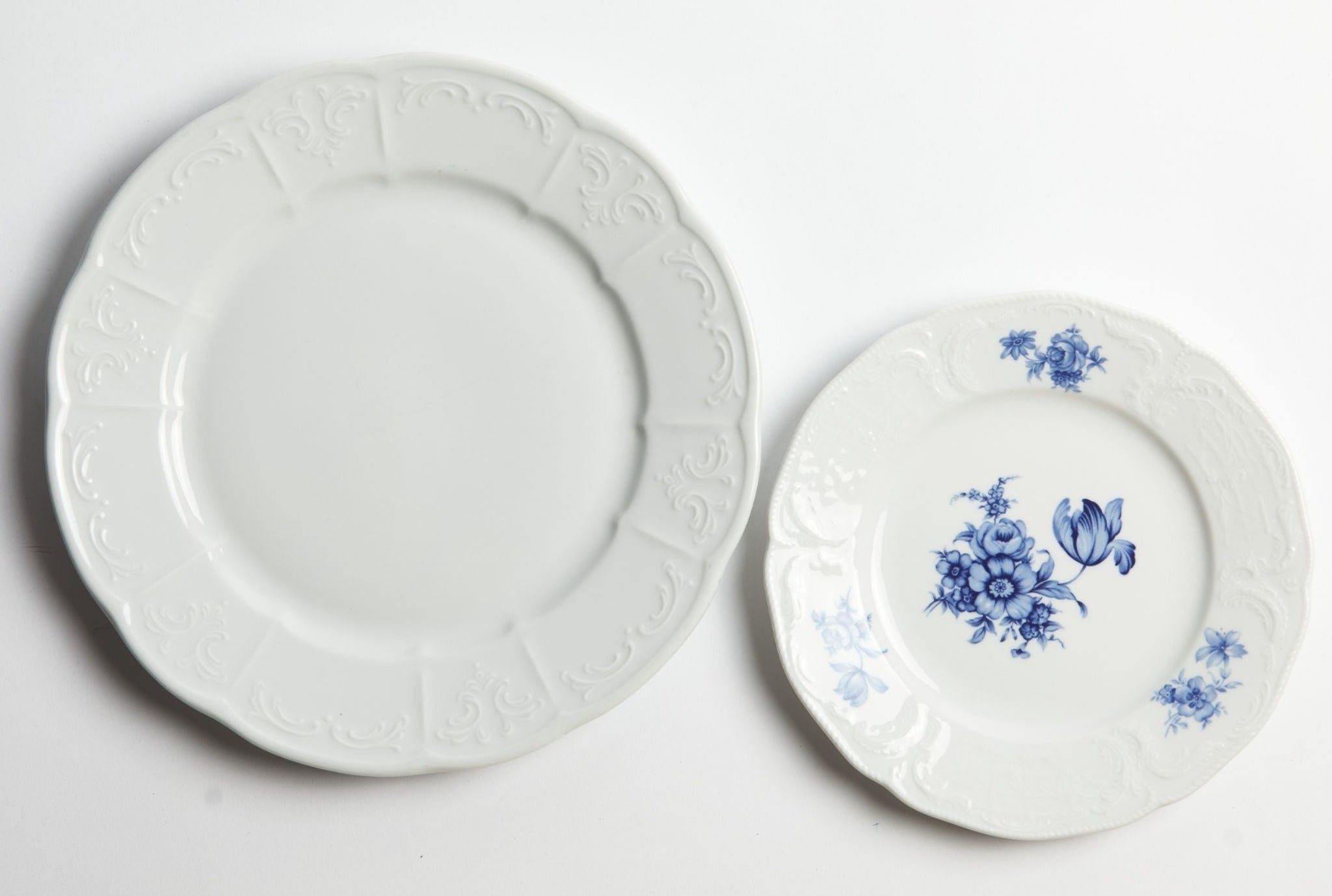Vintage Blue and White Dinnerware