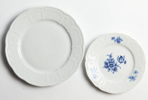 Vintage Blue and White Dinnerware