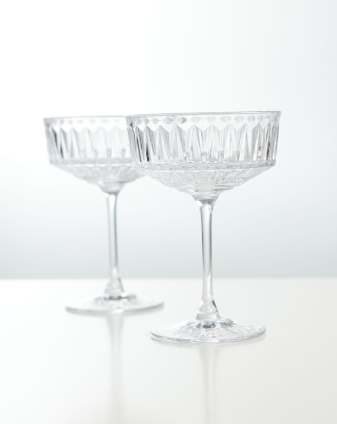 Vintage Champagne Coupe