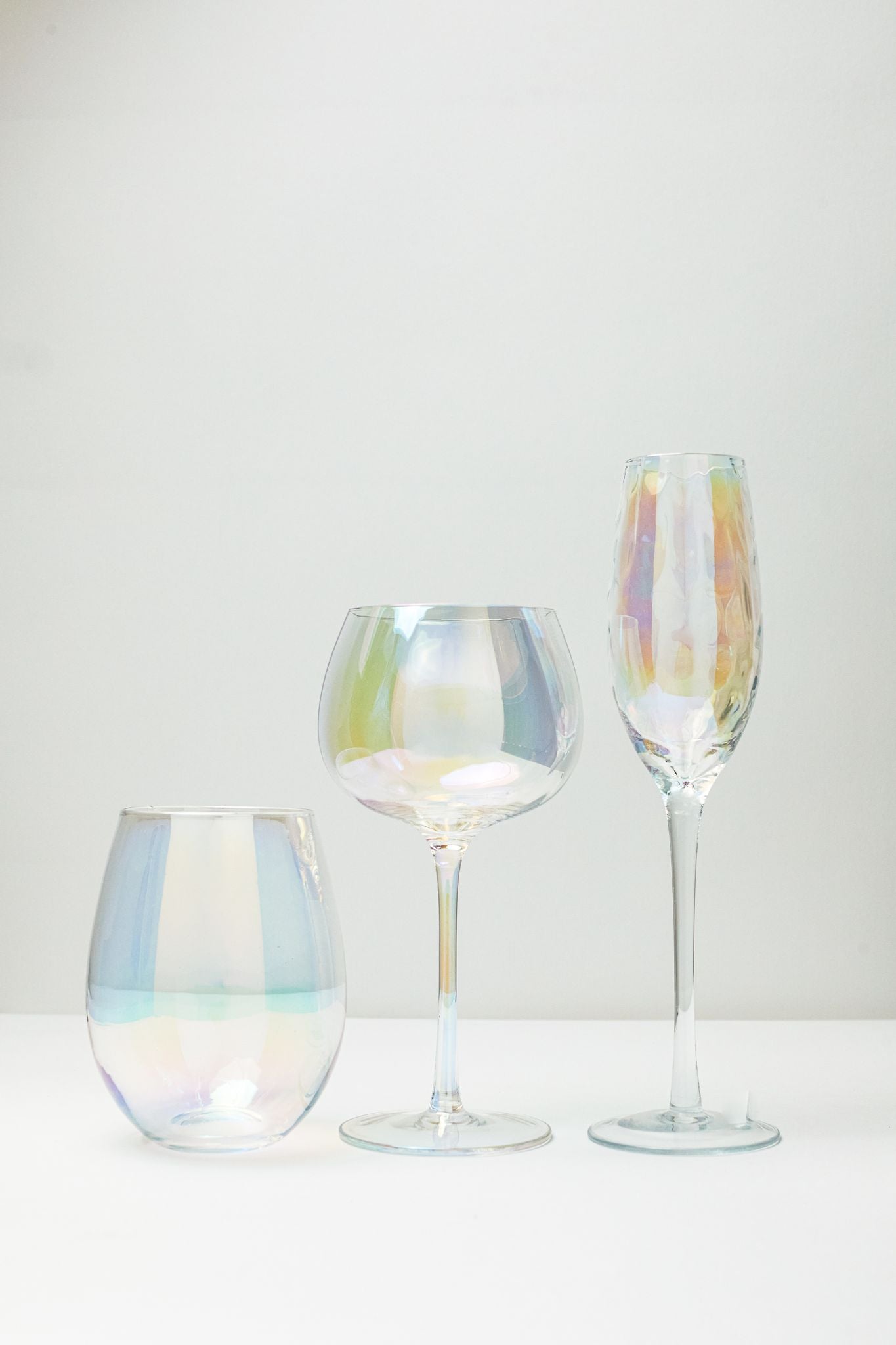 Iridescent Glassware