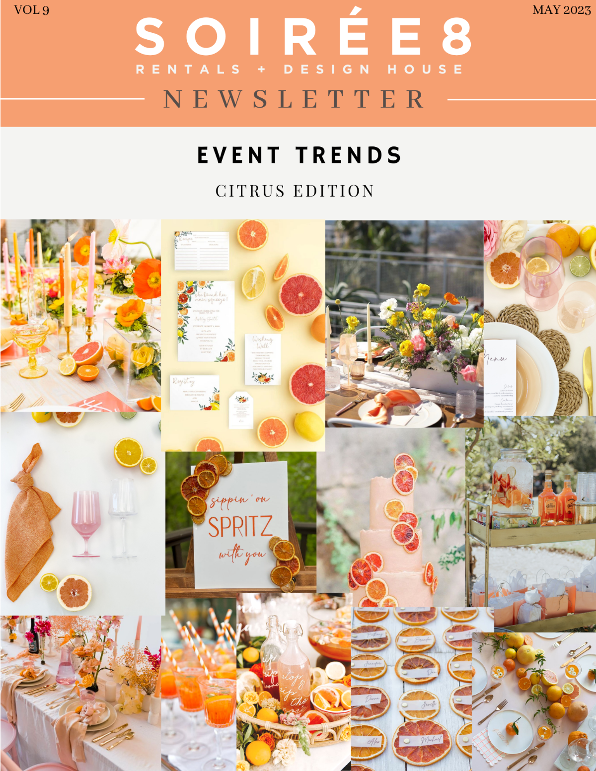Vol. 9 Citrus Edition Event Trends Newsletter