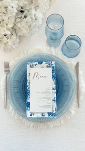 Optic Dinnerware - Indigo