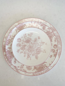 Pink Toile Dinnerware