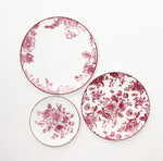 Load image into Gallery viewer, Burgundy Toile Charger
