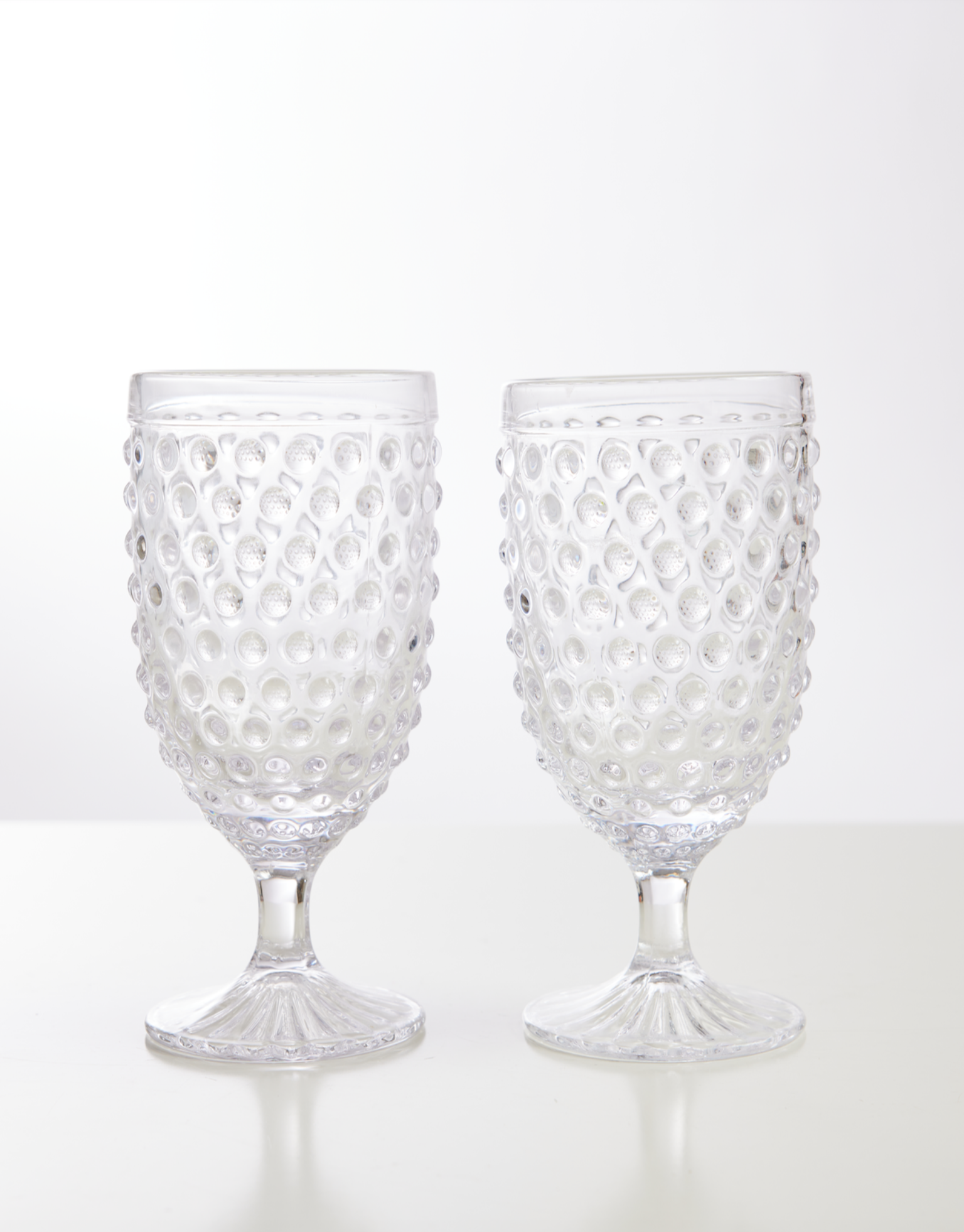 Hobnail Goblets