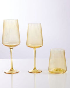 Marigold Optic Glassware