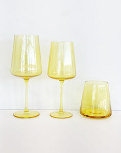 Marigold Optic Glassware