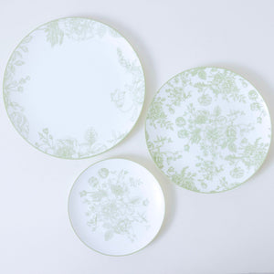 Sage Toile Dinnerware