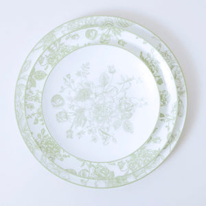Sage Toile Dinnerware
