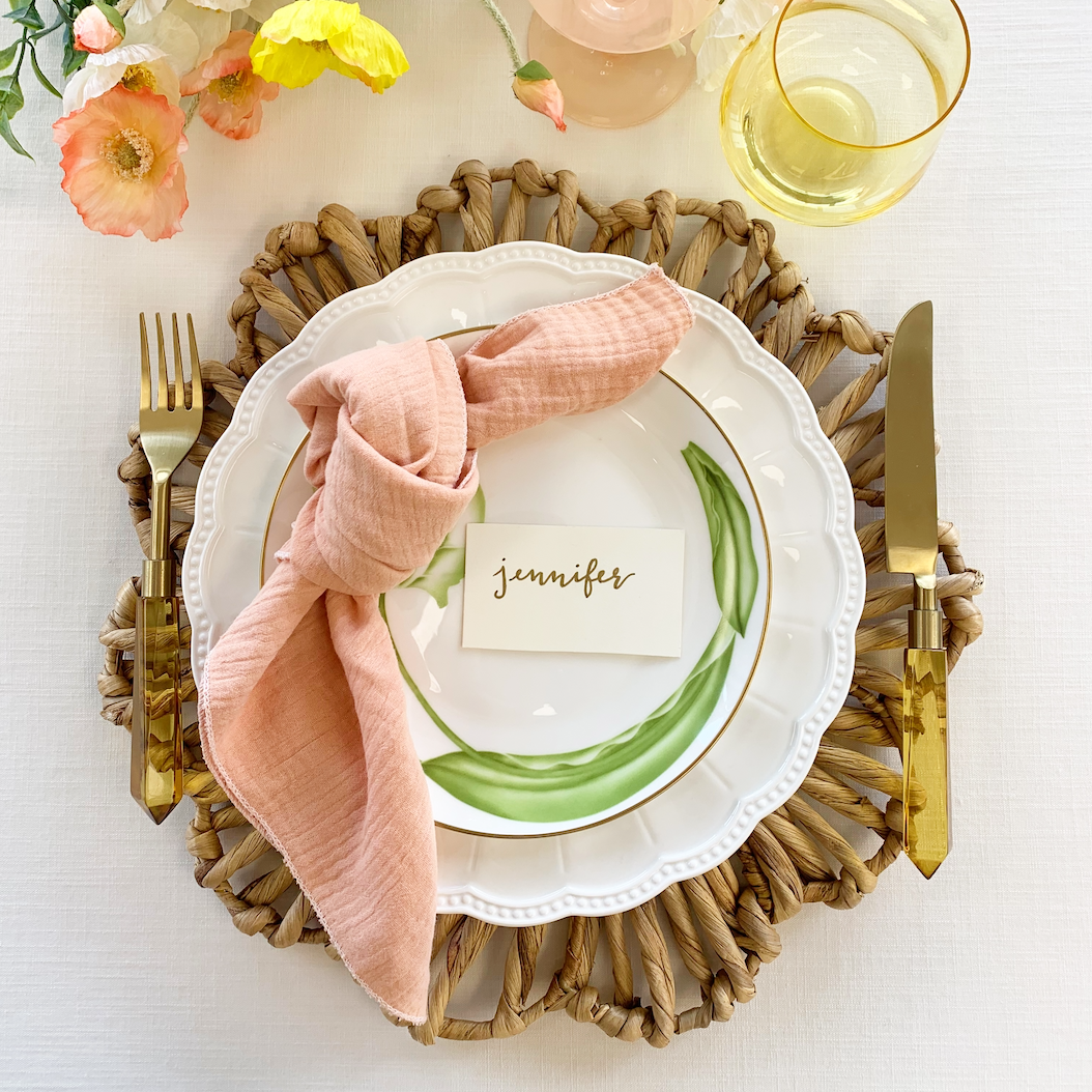 Woven Floral Placemat