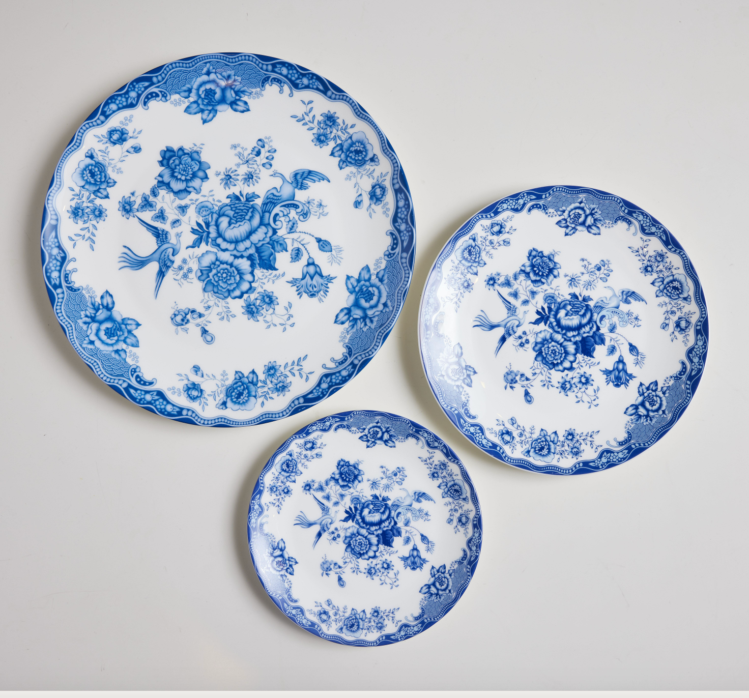 Blue and White Dinnerware