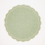 Load image into Gallery viewer, Scalloped Trim Placemats
