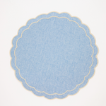Load image into Gallery viewer, Scalloped Trim Placemats
