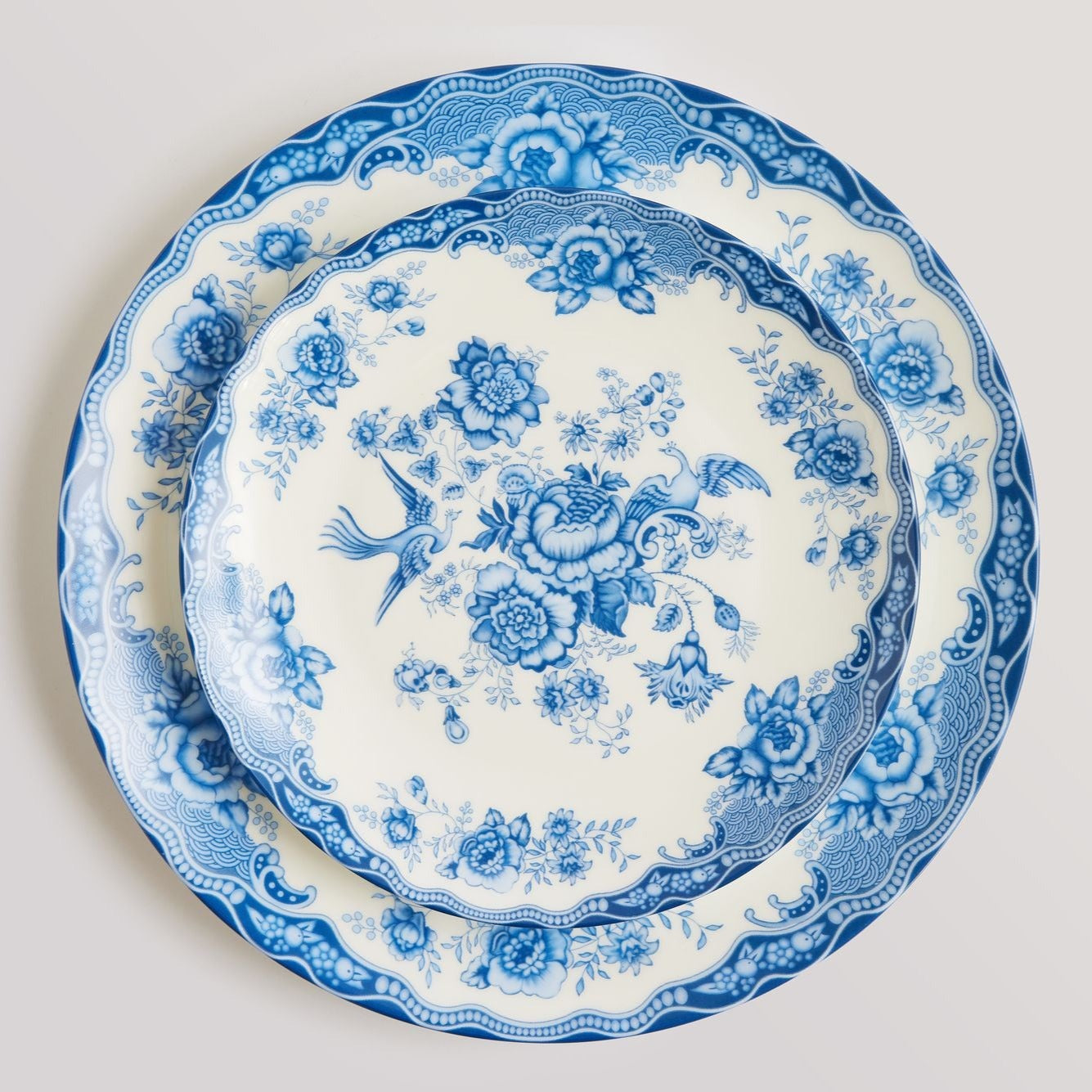 Blue and White Dinnerware
