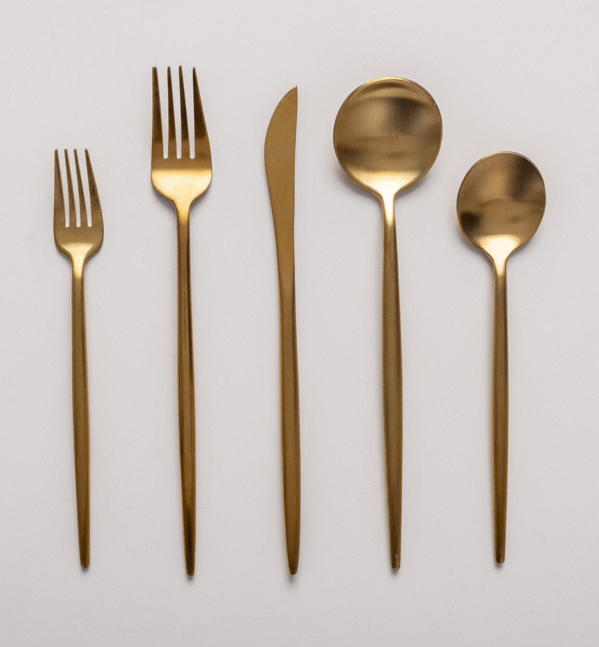 Luna Gold Flatware