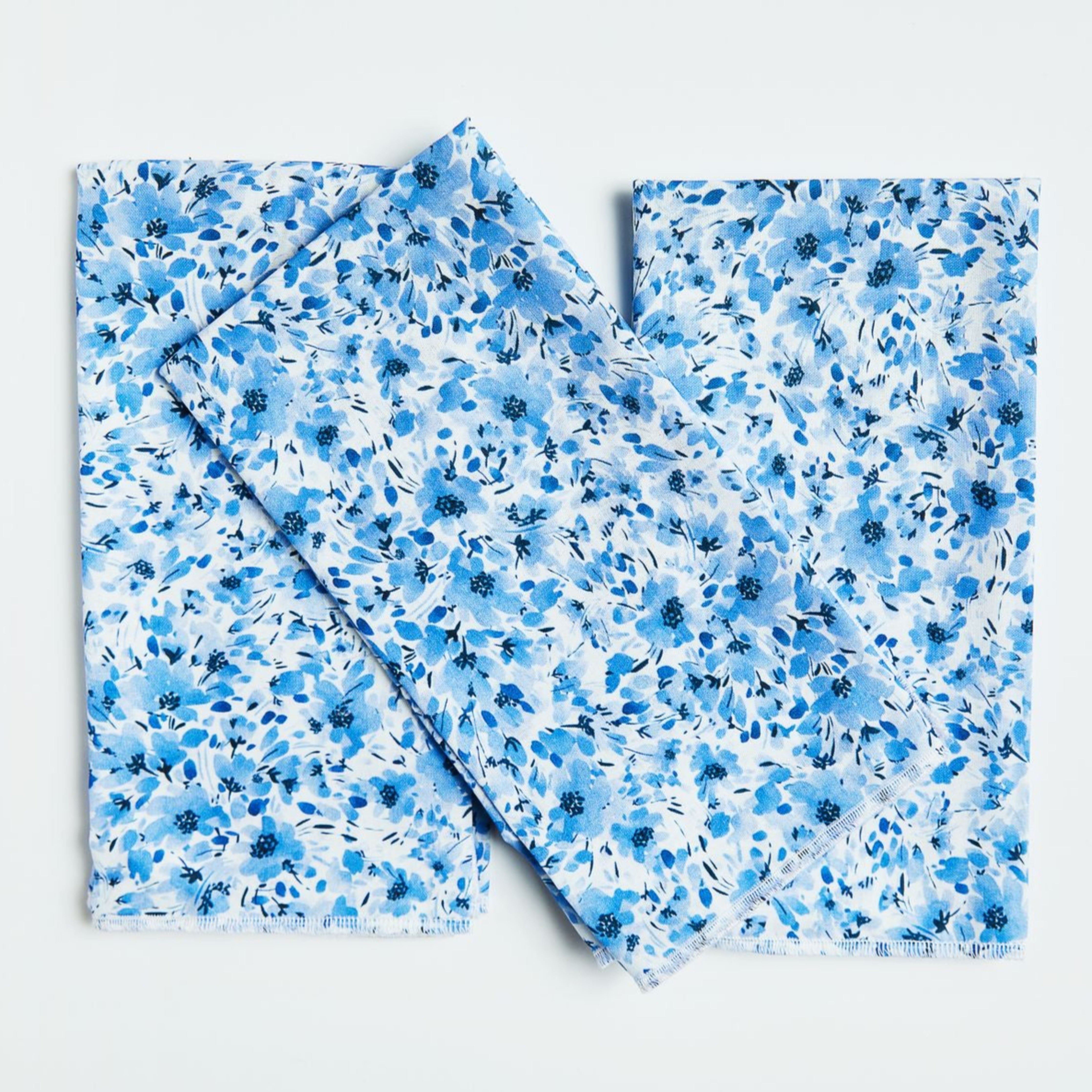 Blue Floral Napkin