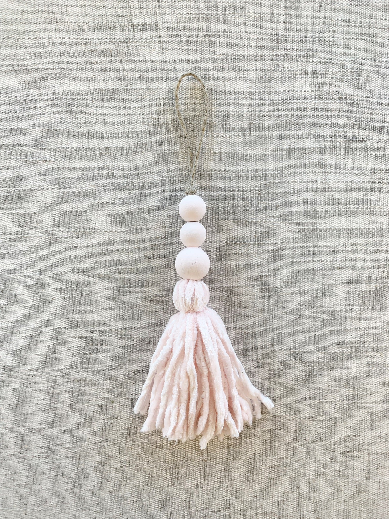 Velvet tassels