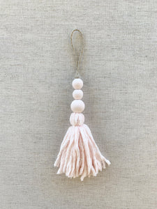 Velvet tassels