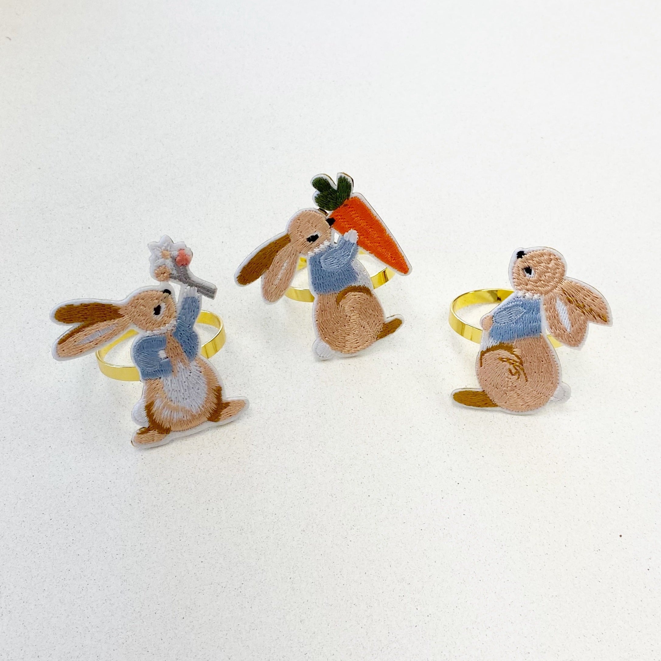 Peter Rabbit Napkin Rings