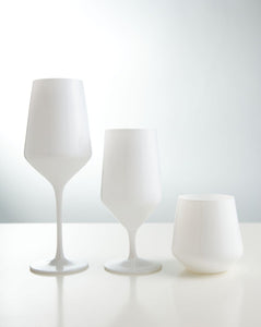 Pure Glassware Collection, White