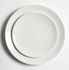 White Coupe Dinnerware