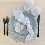 Load image into Gallery viewer, Silver Chilewich Dahlia Placemat
