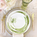 Load image into Gallery viewer, Green Tulip Dinnerware
