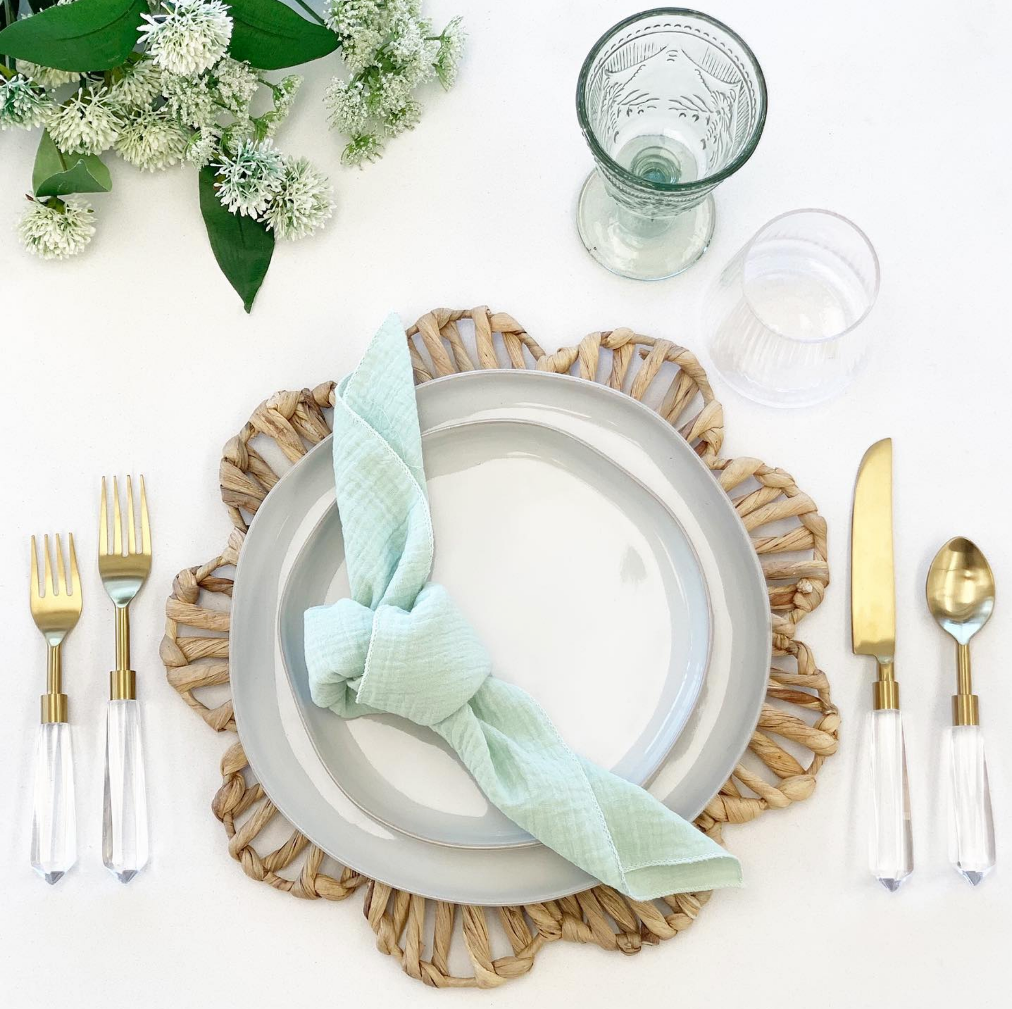 Woven Floral Placemat