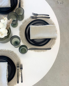 Black Stoneware Dinnerware