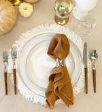Load image into Gallery viewer, Organic Gold Rim Dinnerware
