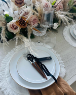 Load image into Gallery viewer, Organic Gold Rim Dinnerware
