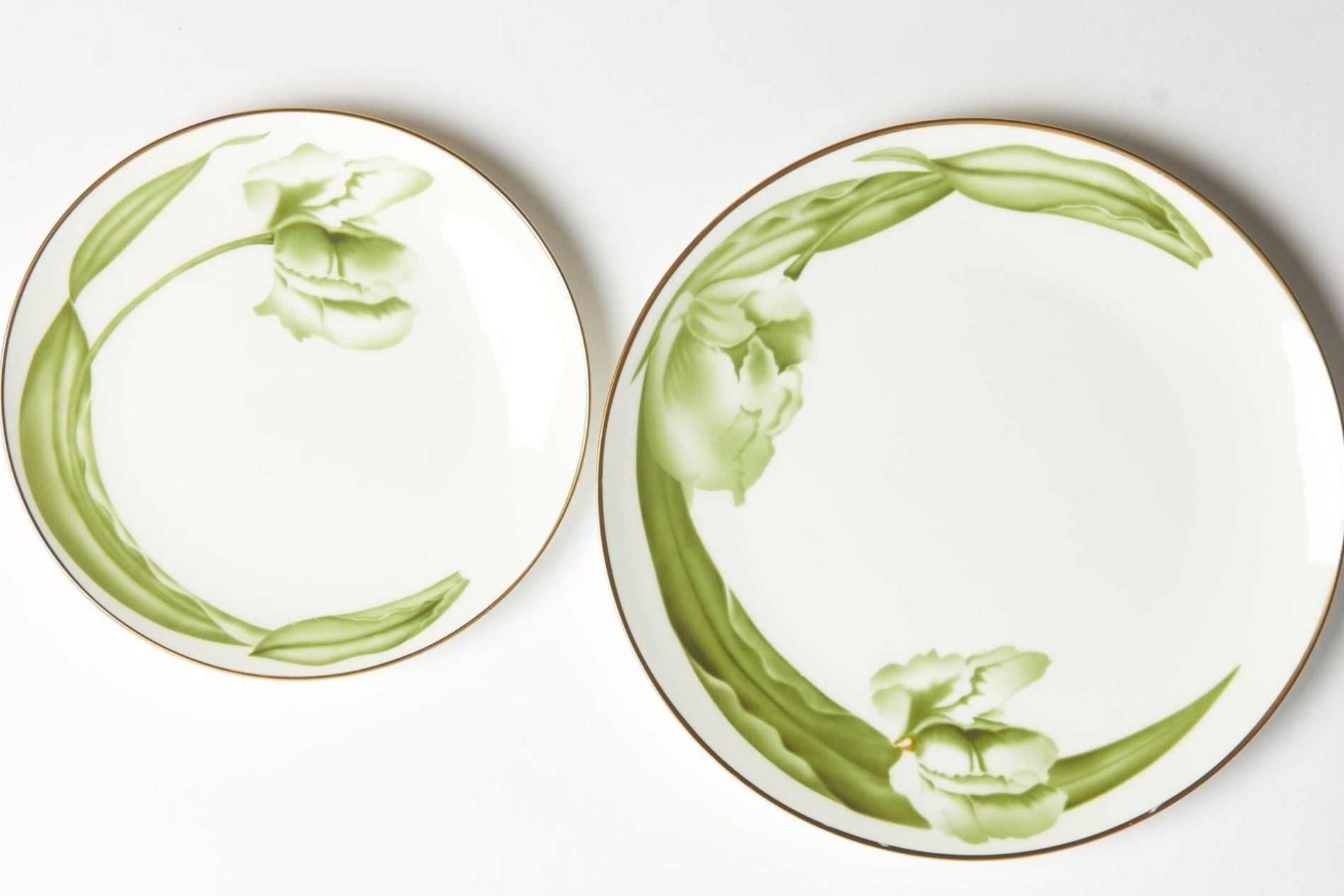 Green Tulip Dinnerware