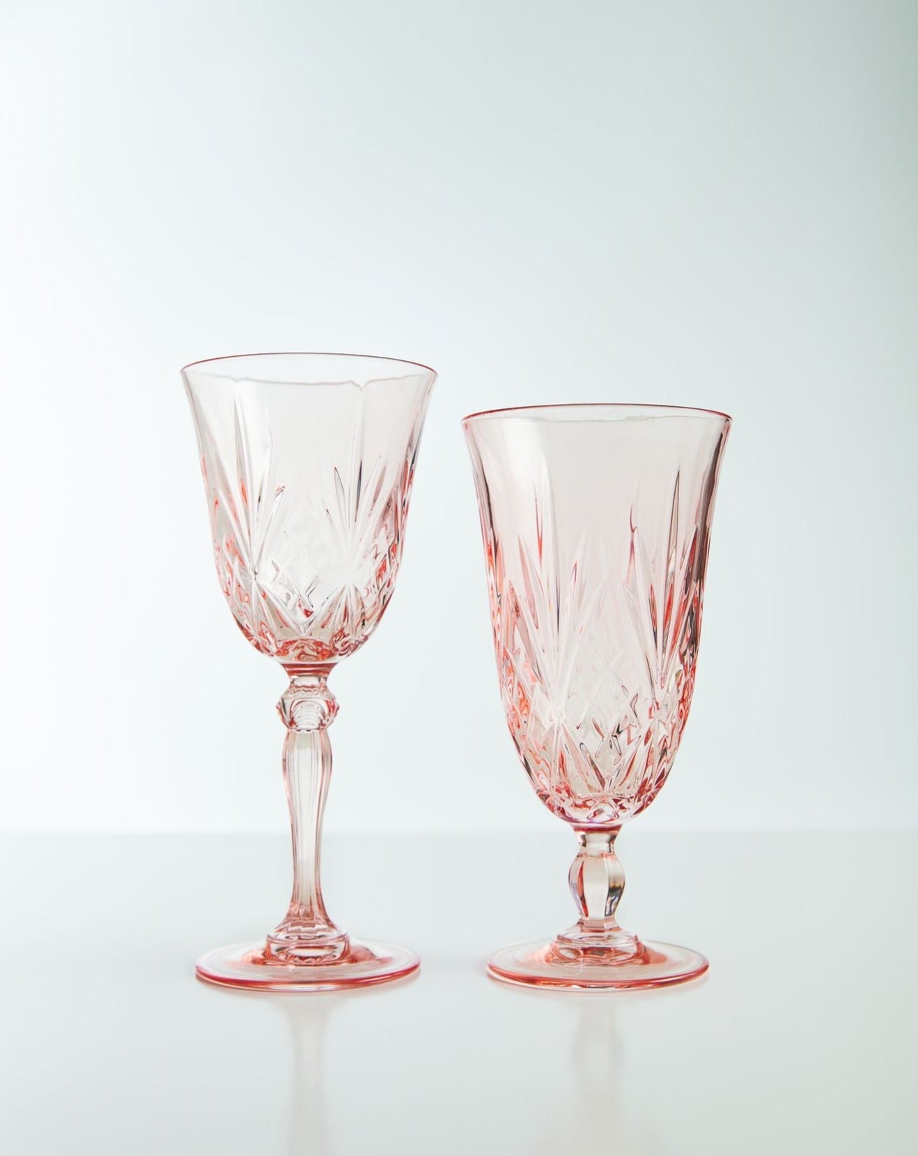 Blush Melodia Glassware