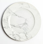 Load image into Gallery viewer, White Marble Charger
