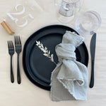 Load image into Gallery viewer, Black Stoneware Dinnerware
