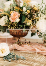 Load image into Gallery viewer, Gold Acrylic Table Numbers
