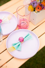 Load image into Gallery viewer, Lavender Kids Melamine Dinnerware
