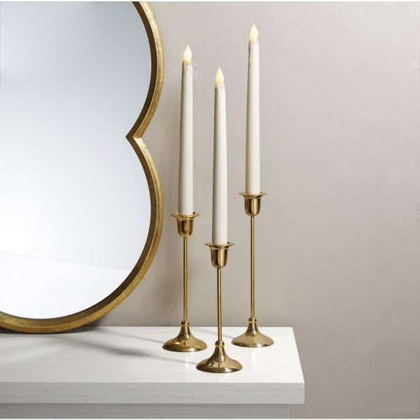 Brass Taper Candleholders