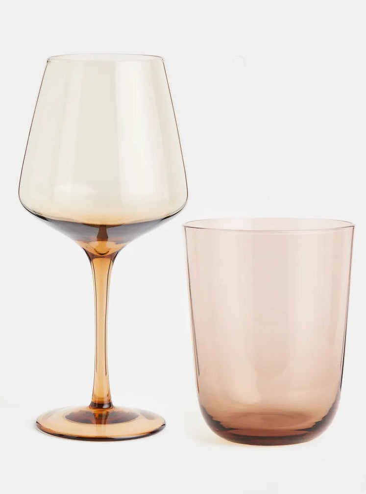 Shadow Taupe Stemware