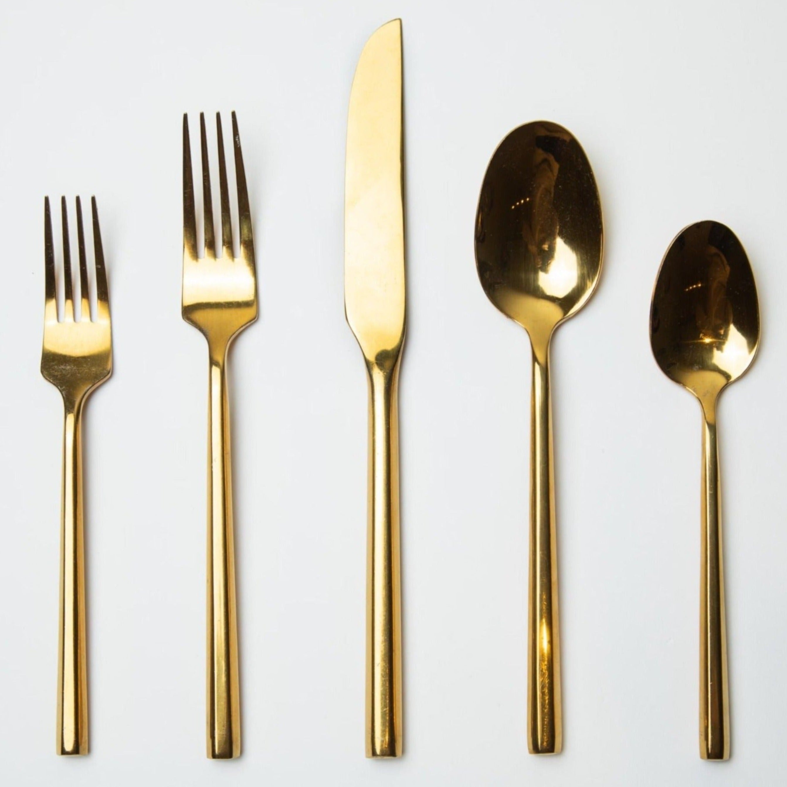 Shiny Gold Flatware