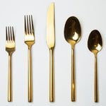 Load image into Gallery viewer, Shiny Gold Flatware
