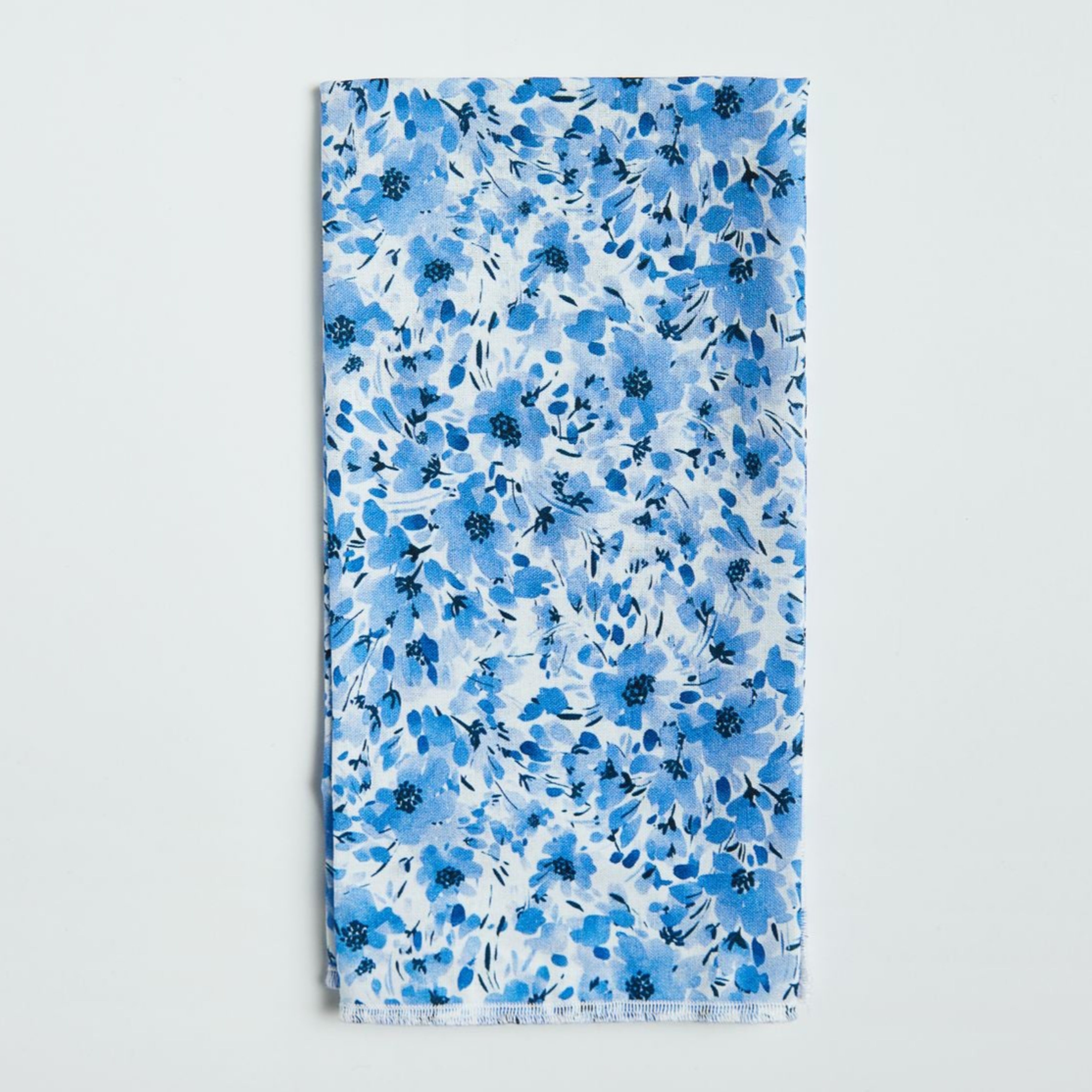 Blue Floral Napkin